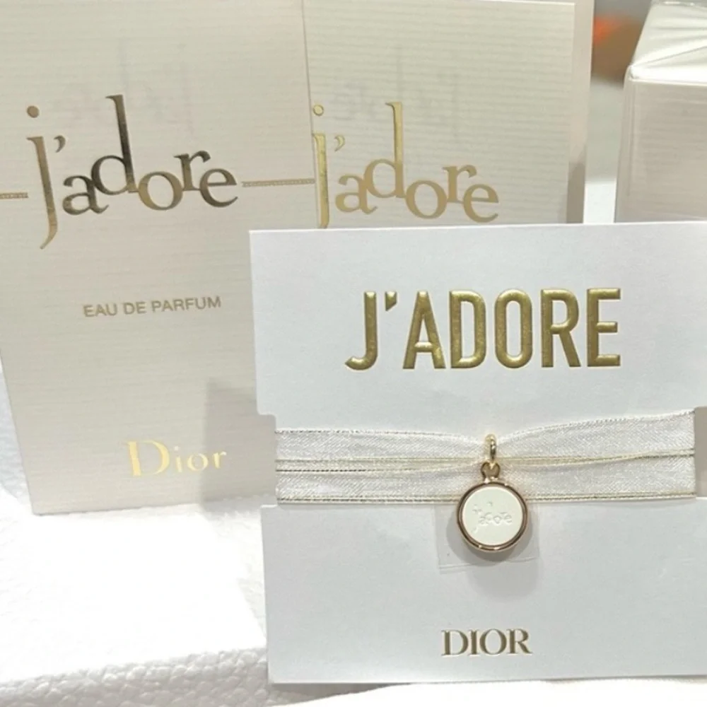 Dior J'adore 4 piece set- Pendant Scent Diffuser Bracelet + 2 Jadore scents - Picture 1 of 4